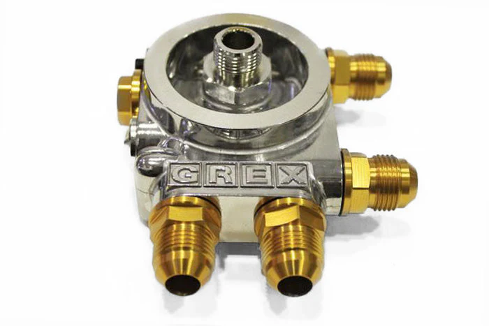 GReddy Oil Cooler Filter Block Adapter Type-I - Remote Filter ( & Optional Bypass Tube ) - Image 4