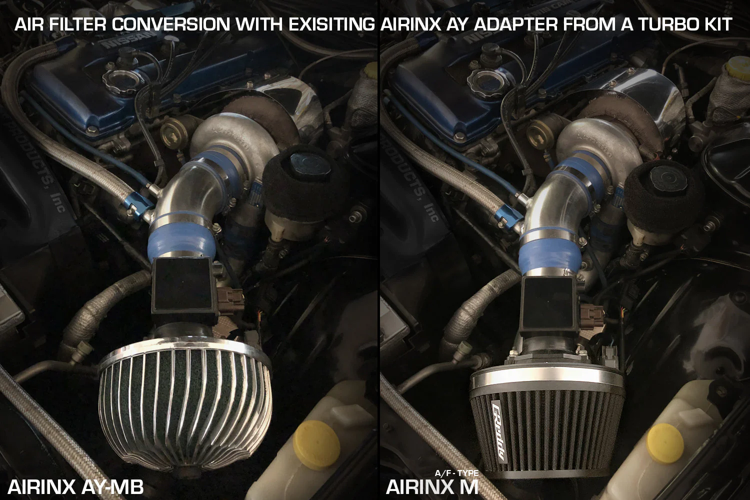 ShopGreddy Spl.: GReddy A/F-Type Airinx S 136 Air Filter, Baseplate & Adapters - Image 13