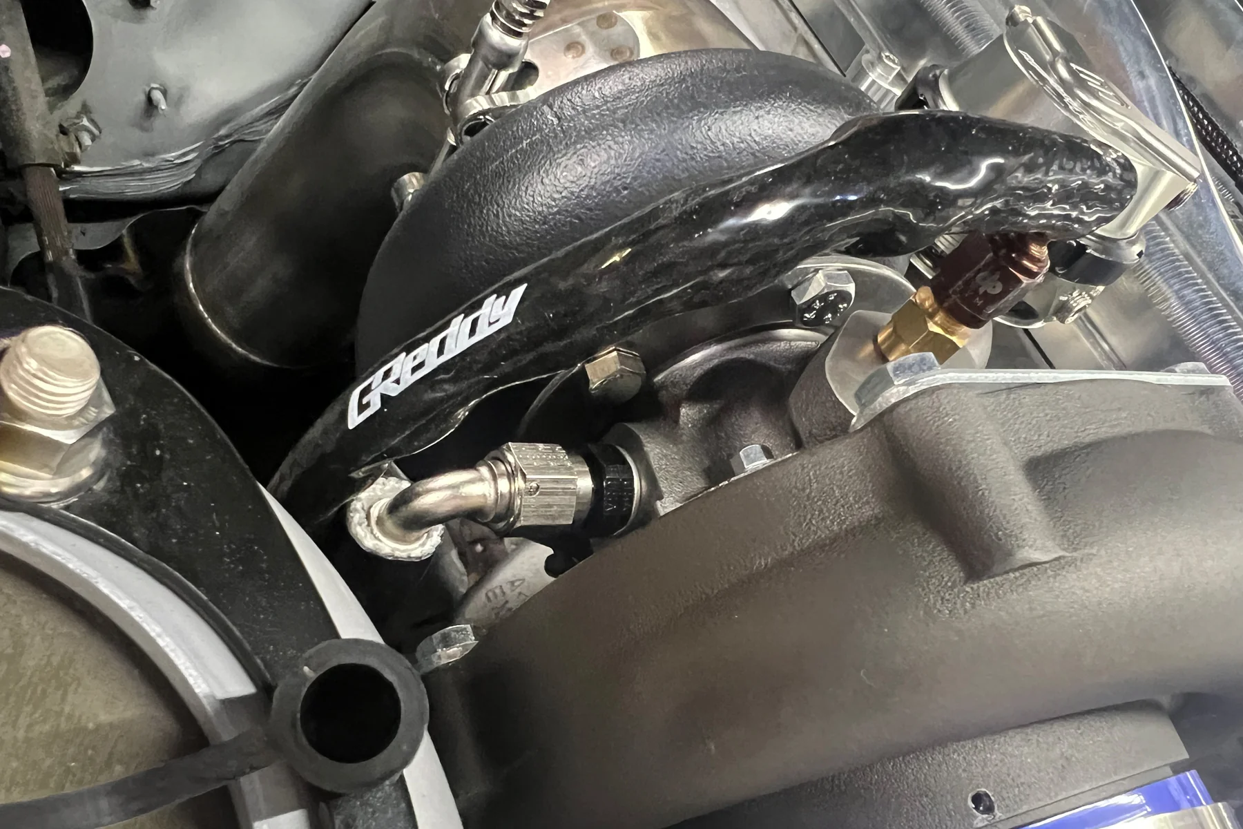 GReddy Heat Resistant Sleeving - Black - Image 2