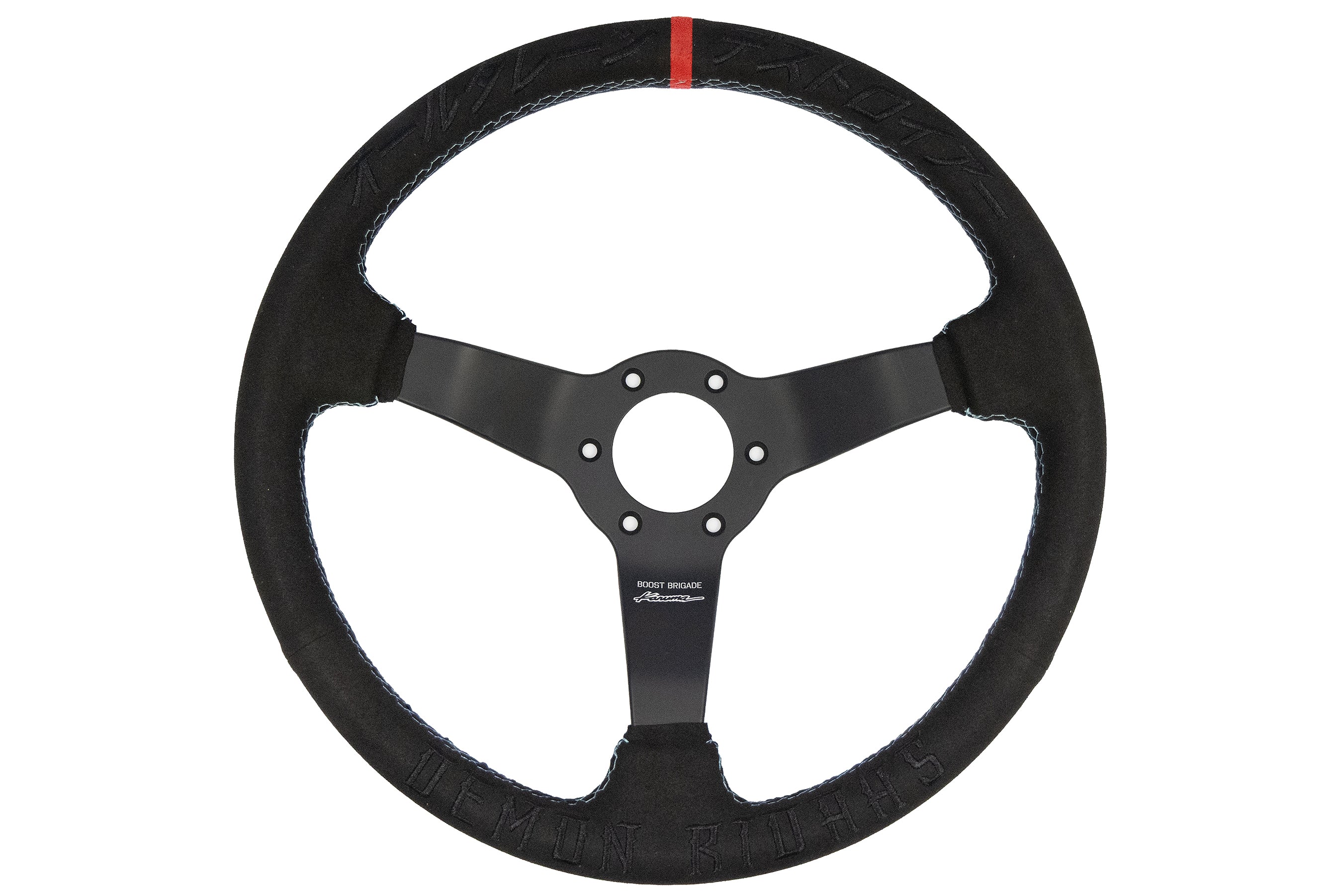 Boost Brigade x Karuma Demon Ridahs Steering Wheel - Limited Ed. 300pcs world-wide - Image 4