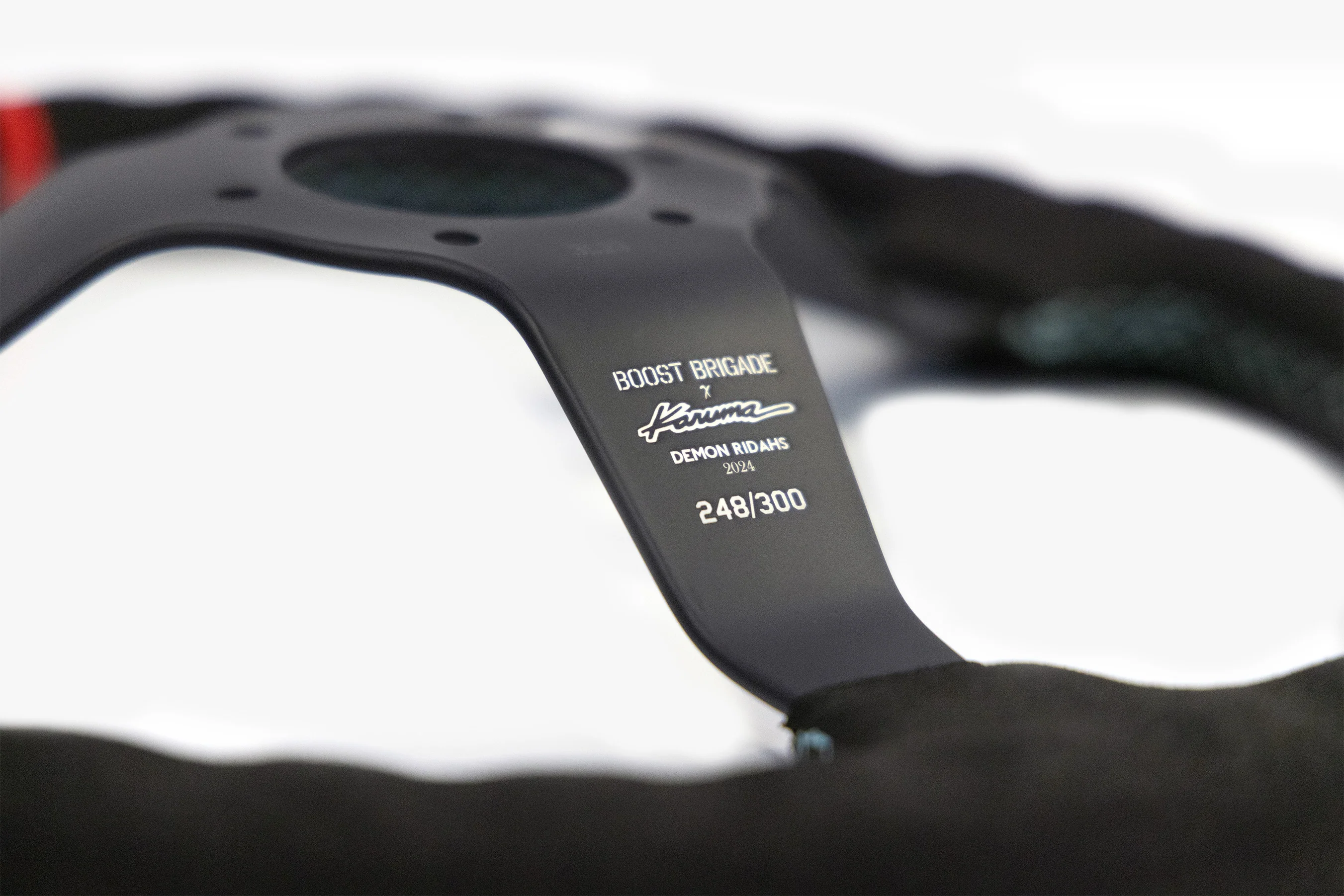 Boost Brigade x Karuma Demon Ridahs Steering Wheel - Limited Ed. 300pcs world-wide - Image 9