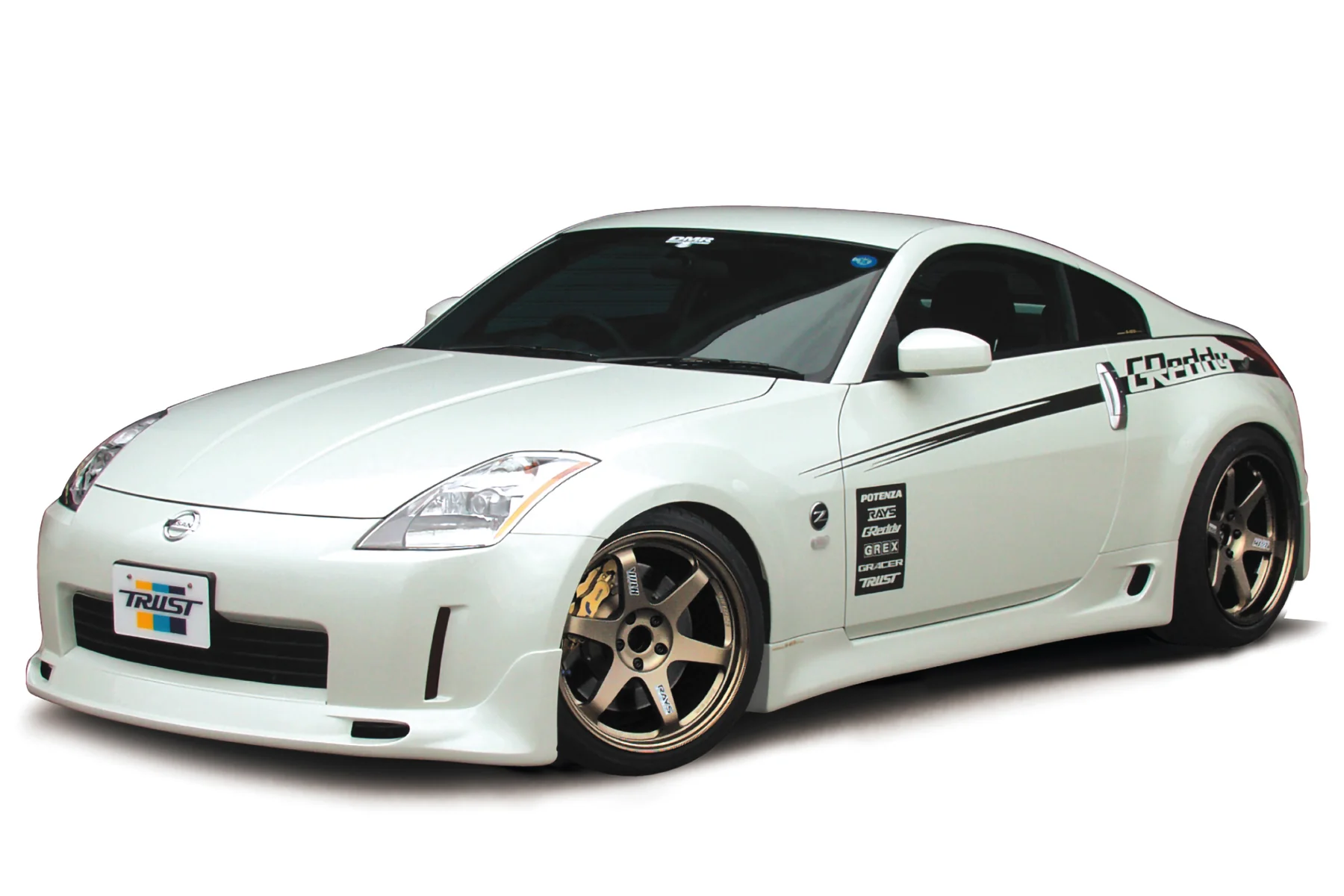 Nissan 350Z (Z33) GReddy GRacer Lip, Side Skirt, Rear Under