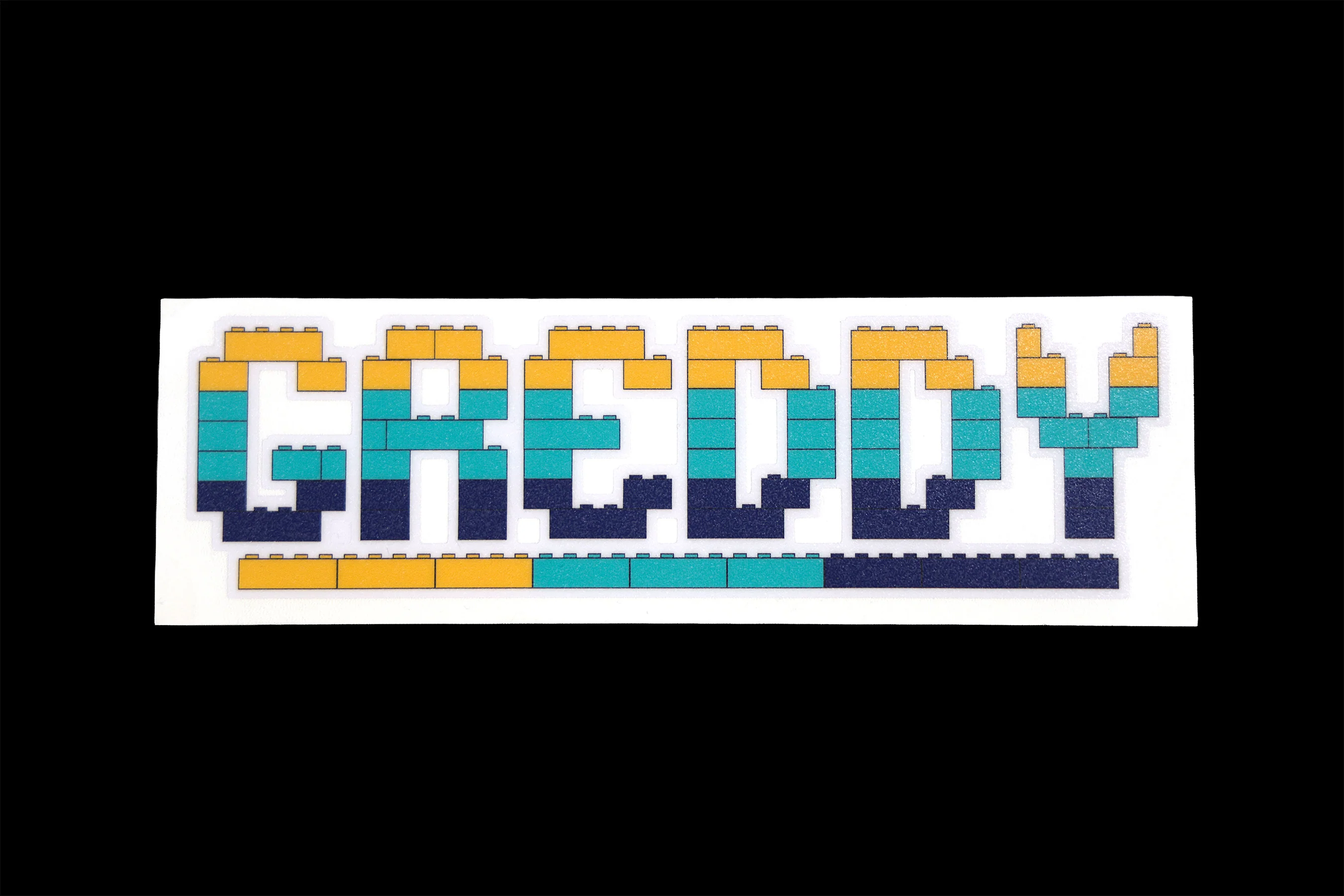 GReddy Blocks Sticker - Image 2