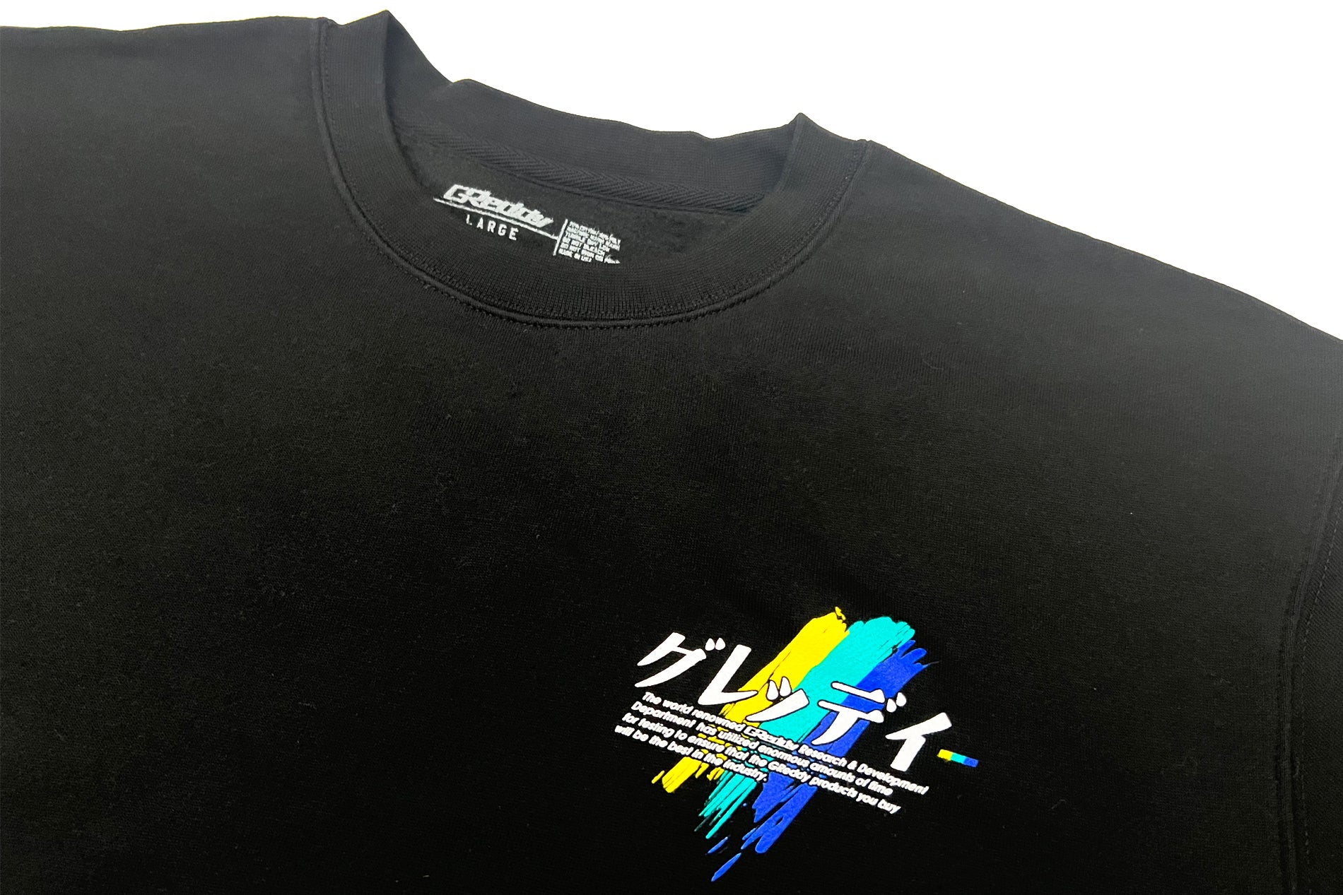 GReddy Definition Crewneck - Black - Image 3