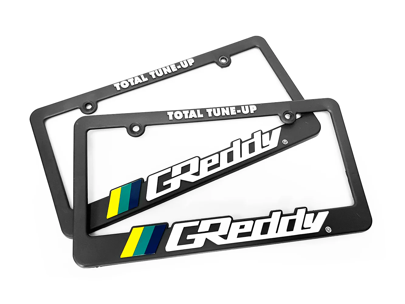 GReddy Total Tune Up License Plate Frame - "Black-out" or "Color" - Image 10