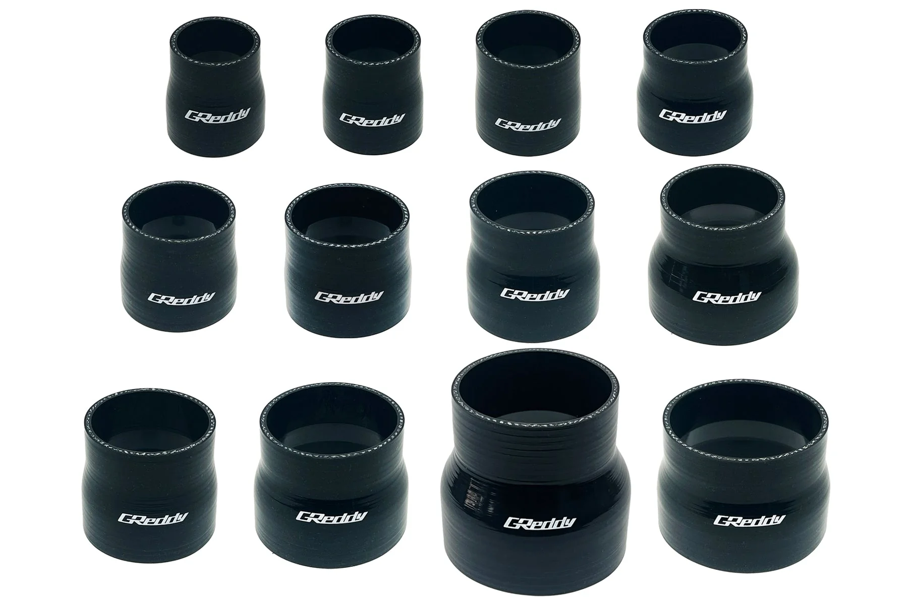 BLACK 42-50MM DIA. SILICONE REDUCER HOSE - (12400851) - Image 2