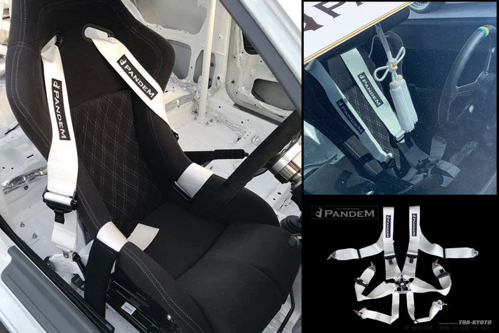 Pandem Seat Belt Harness - White - Image 2