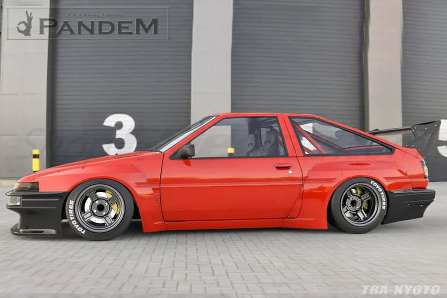 Pandem AE86 Aero - Toyota Corolla Trueno HB - Image 3