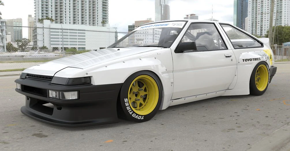 Pandem AE86 Aero - Toyota Corolla Trueno HB - Image 6