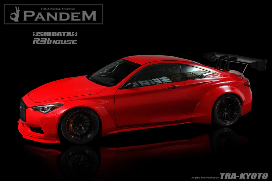 Pandem CV37 "Shibata R31 House" Aero - Infiniti Q60 Special Order - Image 4