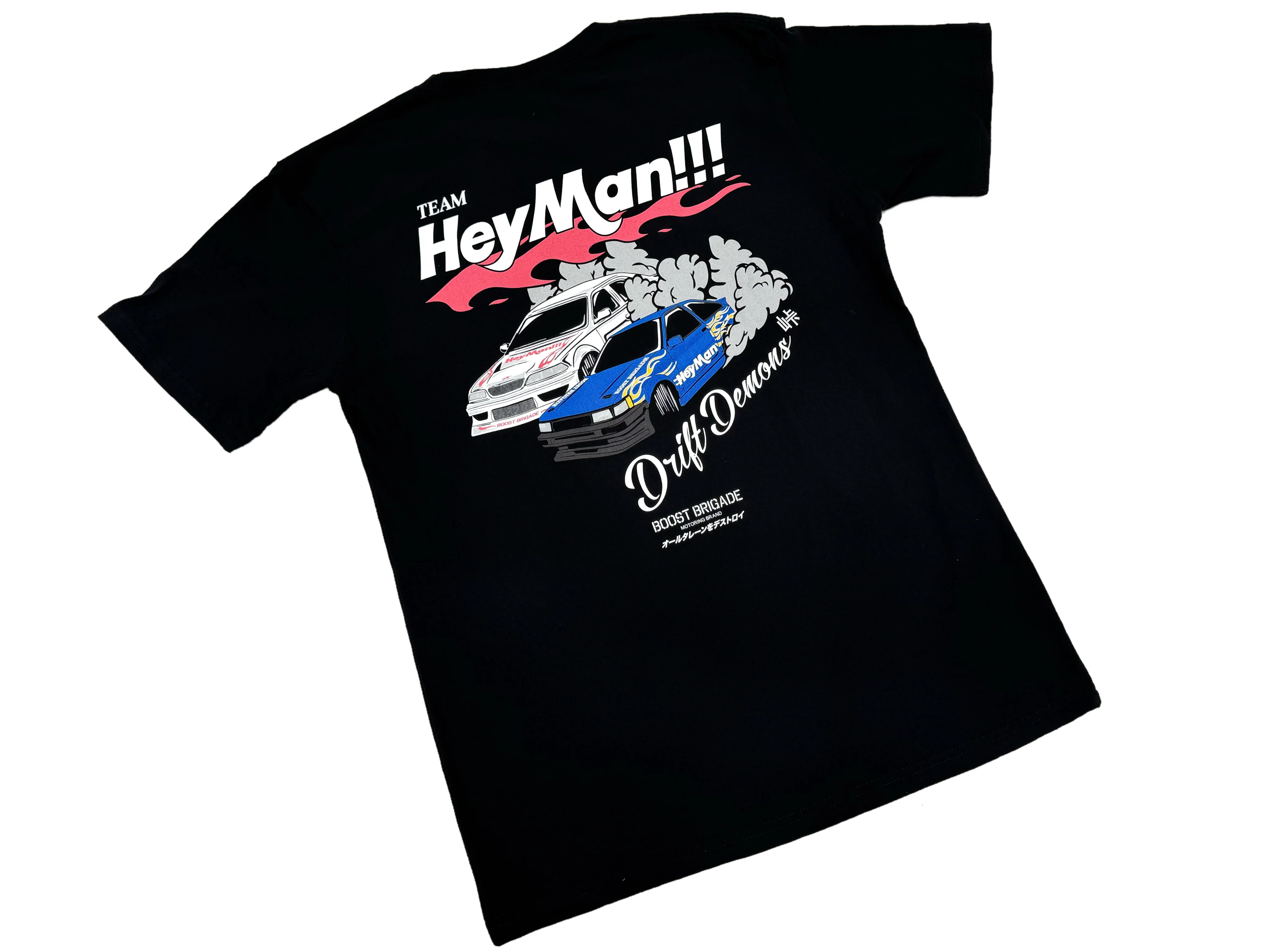 Boost Brigade X HeyMan Tee - Black
