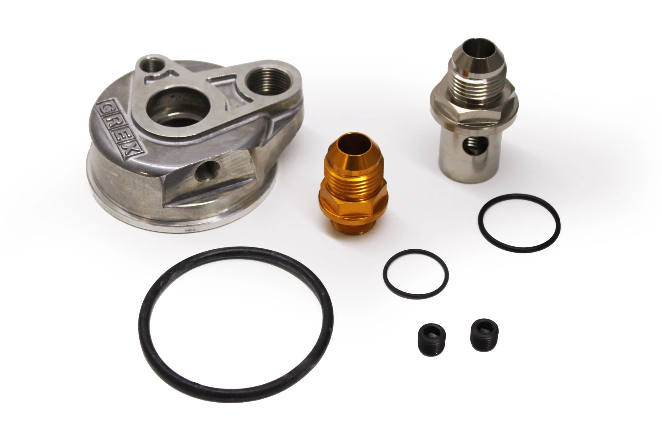 TYPE-B OIL BLOCK ADAPTER, ENG: M20xP1.5, 62MM O-RING, 10AN - (12401129) - Image 3