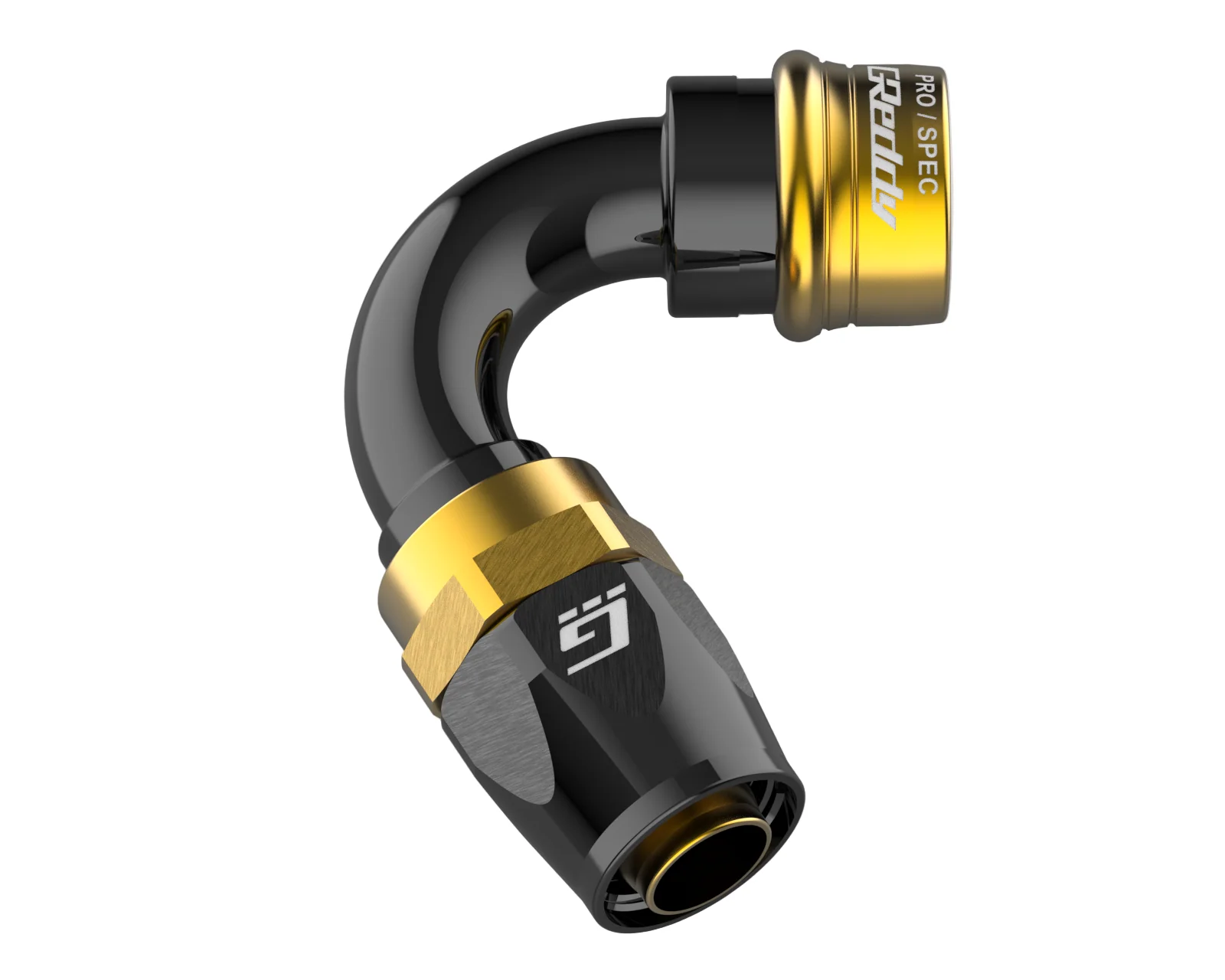 GReddy PRO/SPEC -06 Quick-Release Swivel Hose End - Black / Gold anodized - Image 7