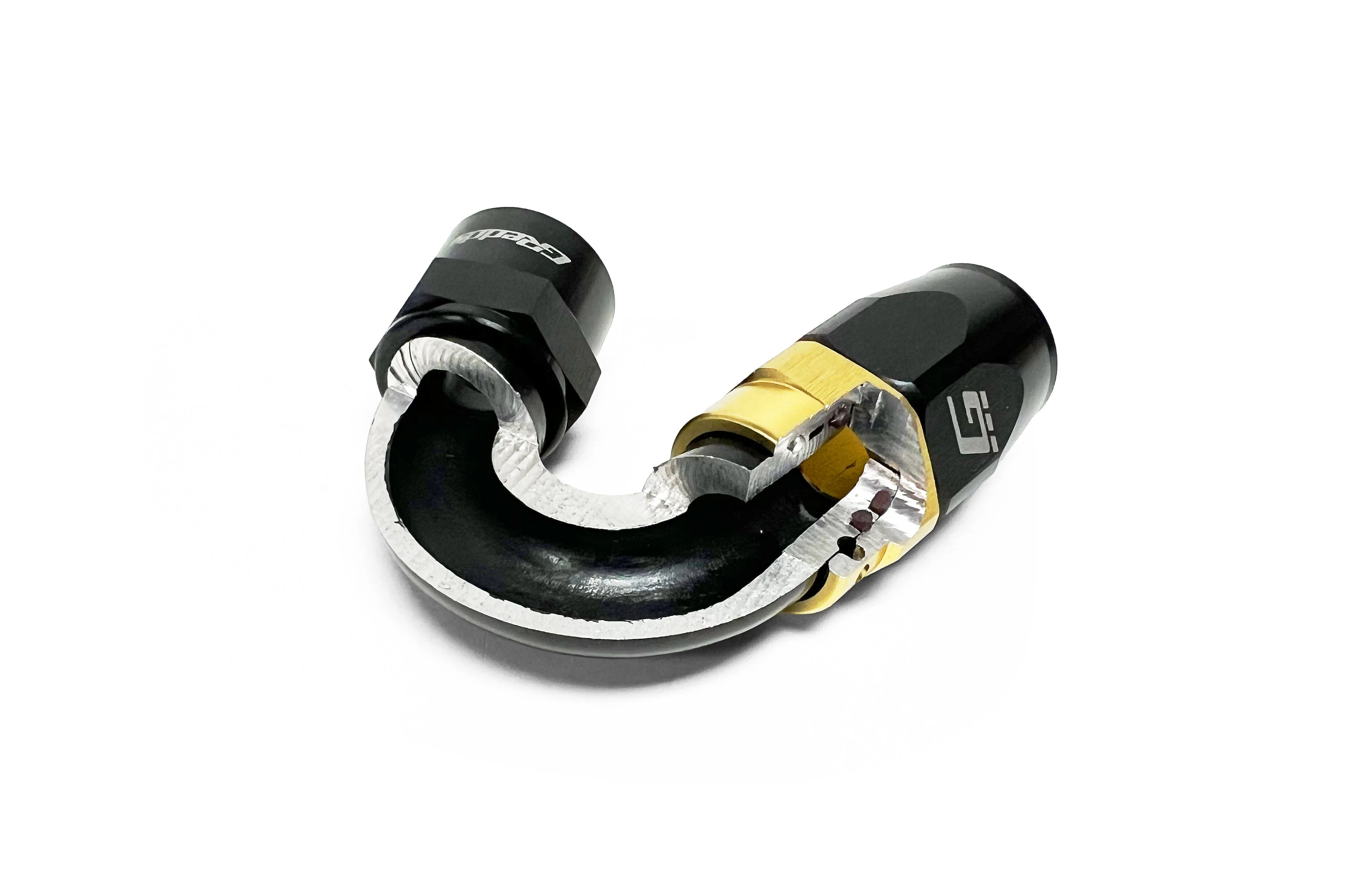 GREDDY 30 DEG. AN HOSE END(s) - BLACK/GOLD - (12800430 12800630 12800830 12801030 12801230 12801630) - Image 8