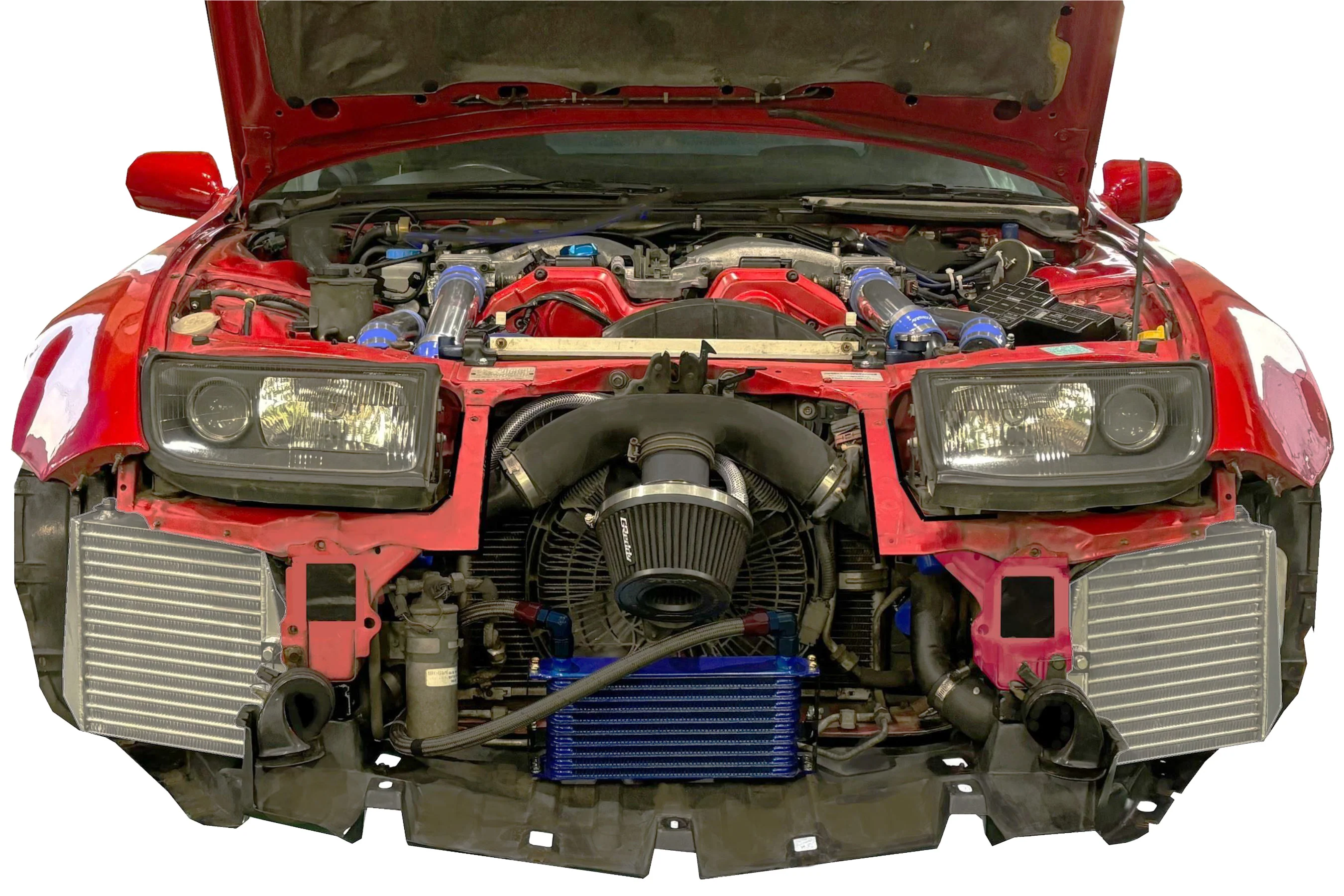 GREDDY INTERCOOLER KIT 300Z Z32 2X T-16F - (12020226) - Image 2