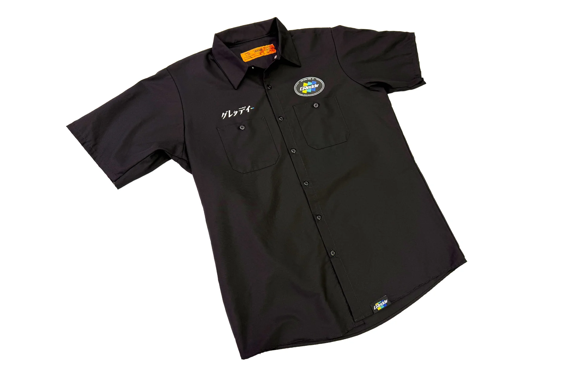 GReddy Mechanic's Button-up Work Shirt(s) V3 - Black