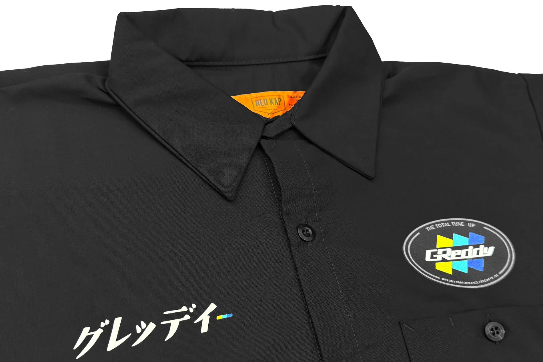 GReddy Mechanic's Button-up Work Shirt(s) V3 - Black - Image 2