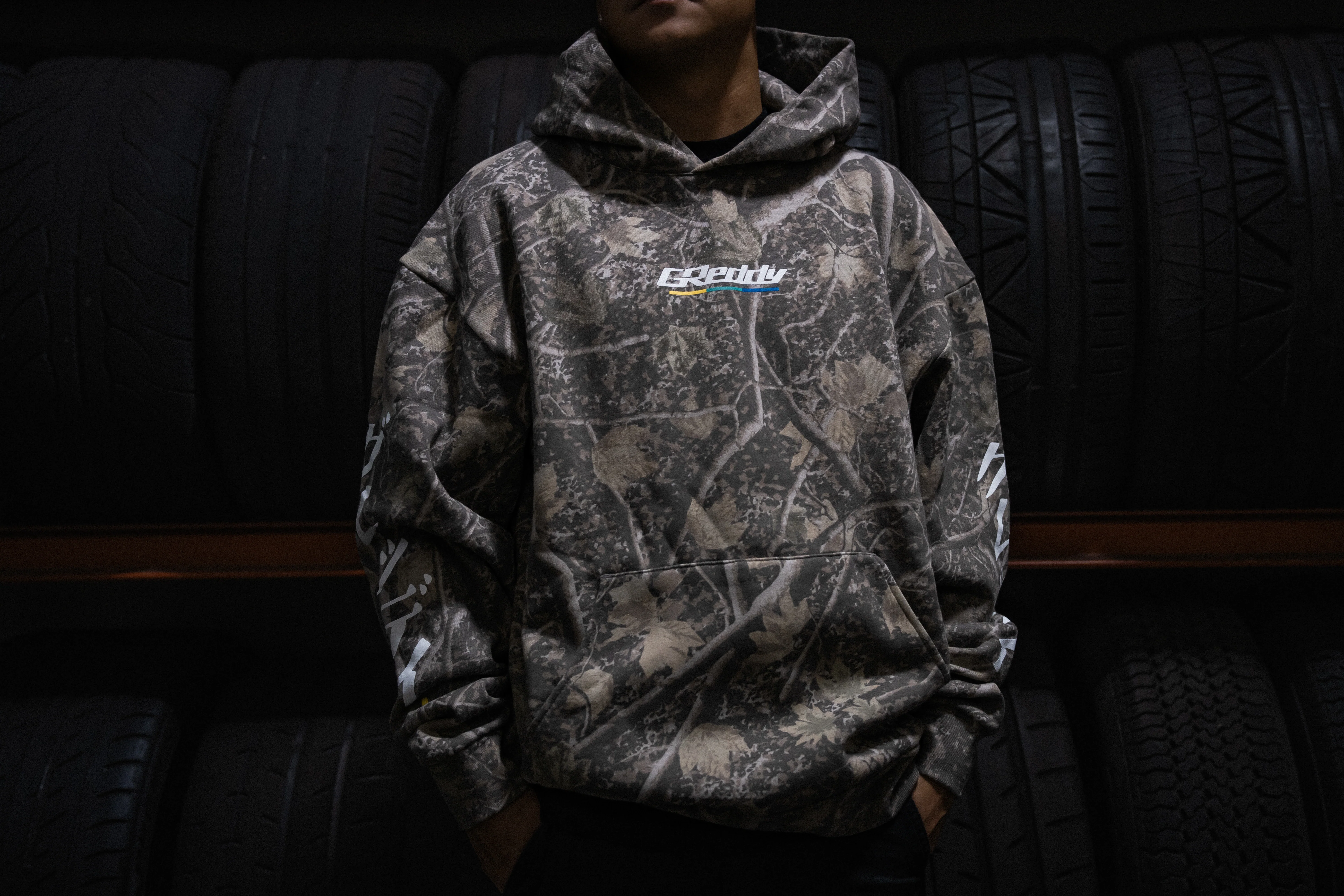 GReddy Understripe Pullover Hoodie - Deadwood Tree Camo - Image 5