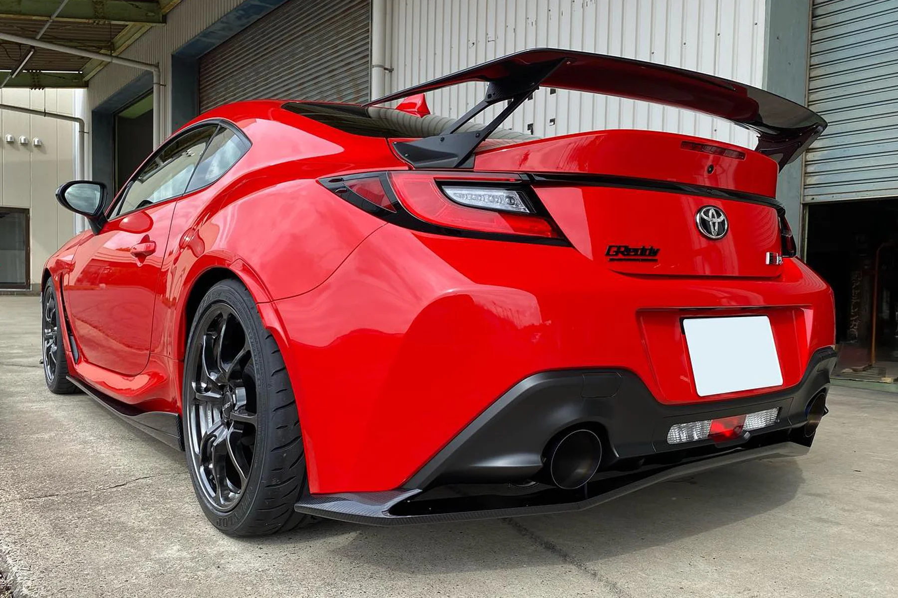 GREDDY X VOLTEX AERO KIT GR86/BRZ (ZN8/ZD8) CARBON REAR UNDER SPOILER - (17510235) - Image 4