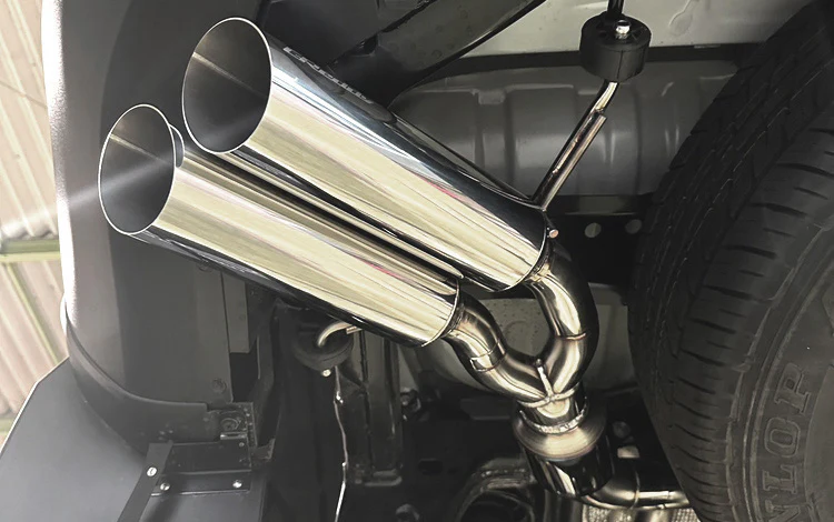 GREDDY XROSS MUFFLER S-STYLE LAND CRUISER TRJ250W - (10113907) - Image 3