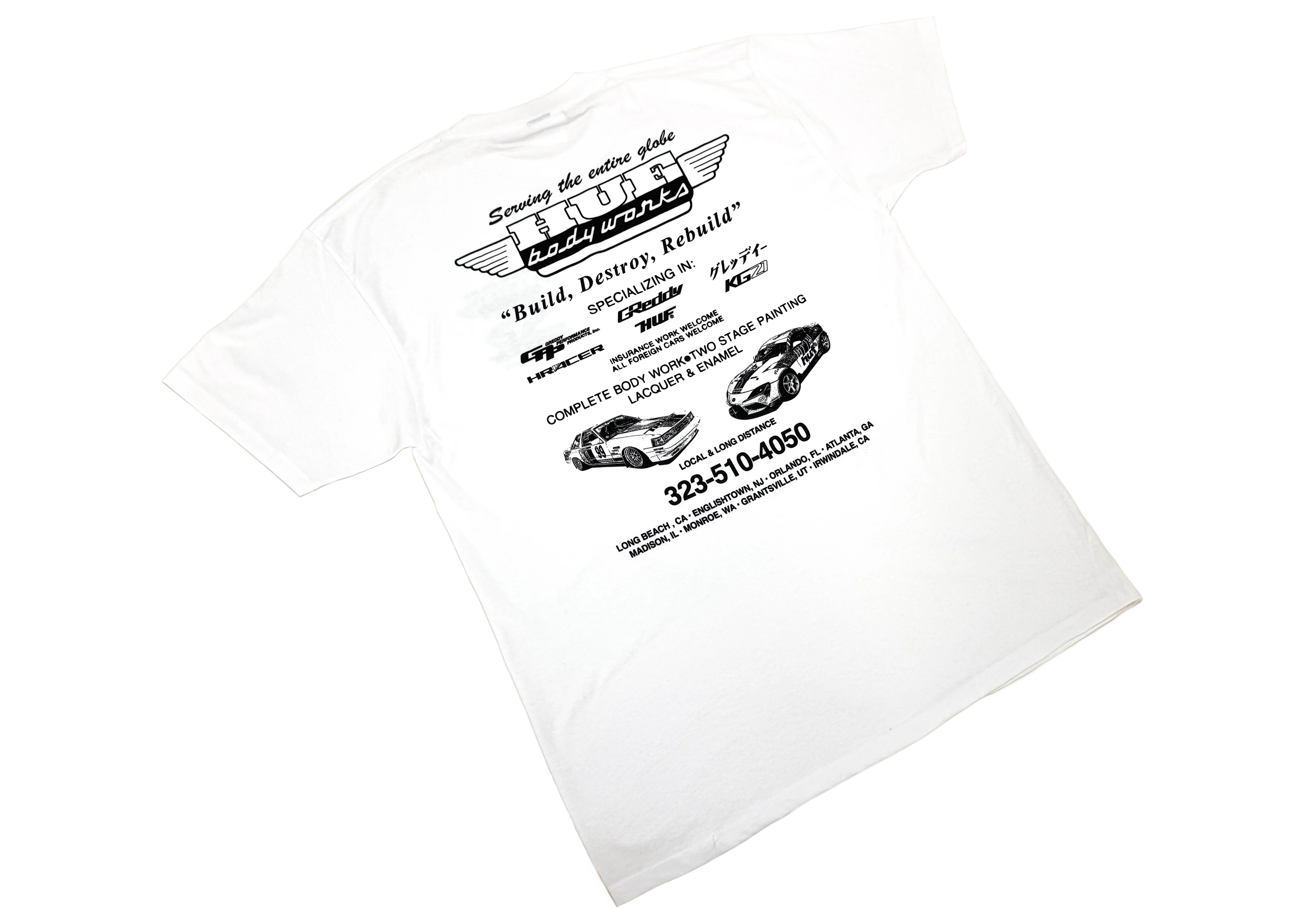 HUF x GReddy Body Works T-Shirt