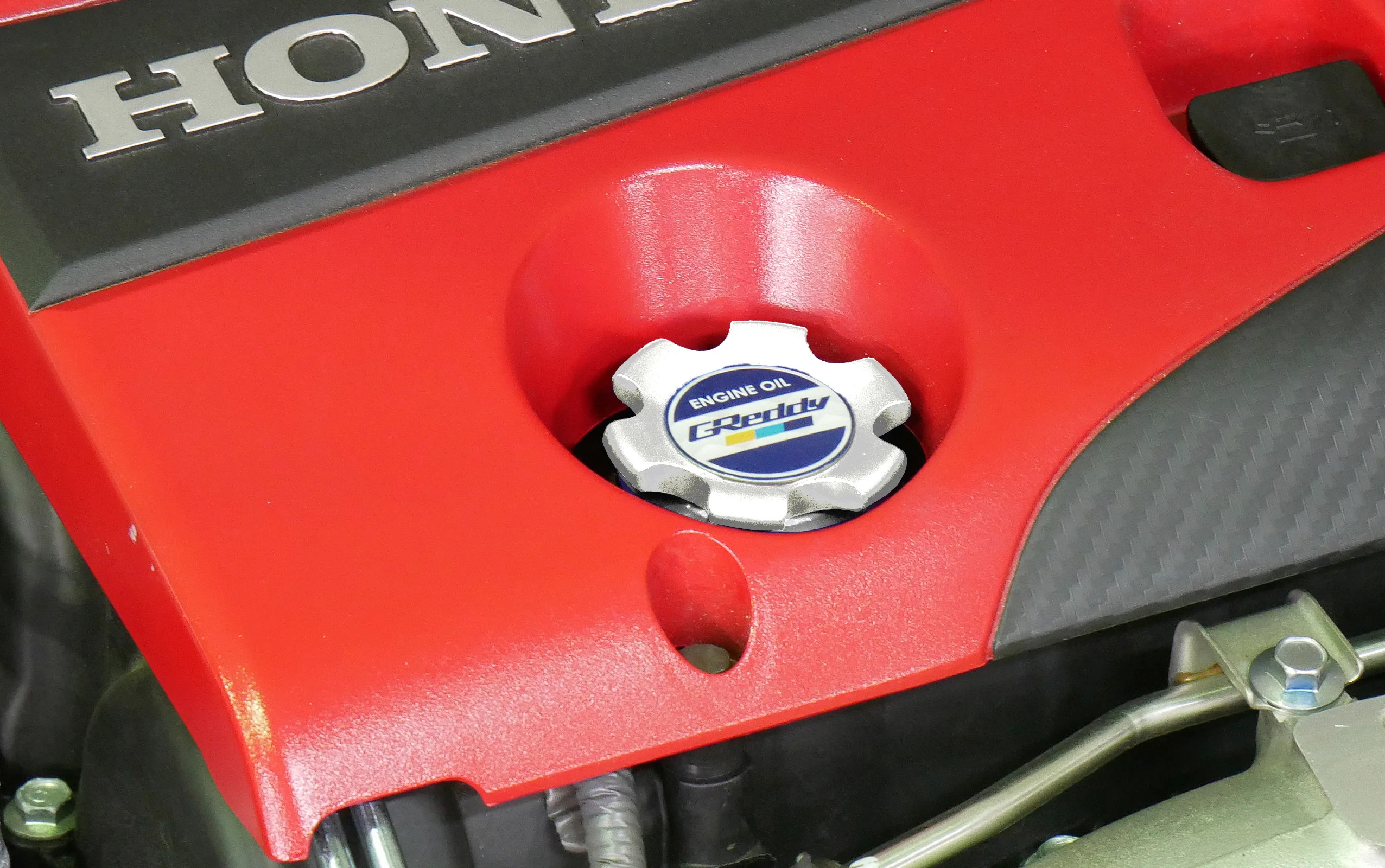 OIL FILLER CAP B-TYPE, 05 HON - CHROME - (13901525) - Image 2