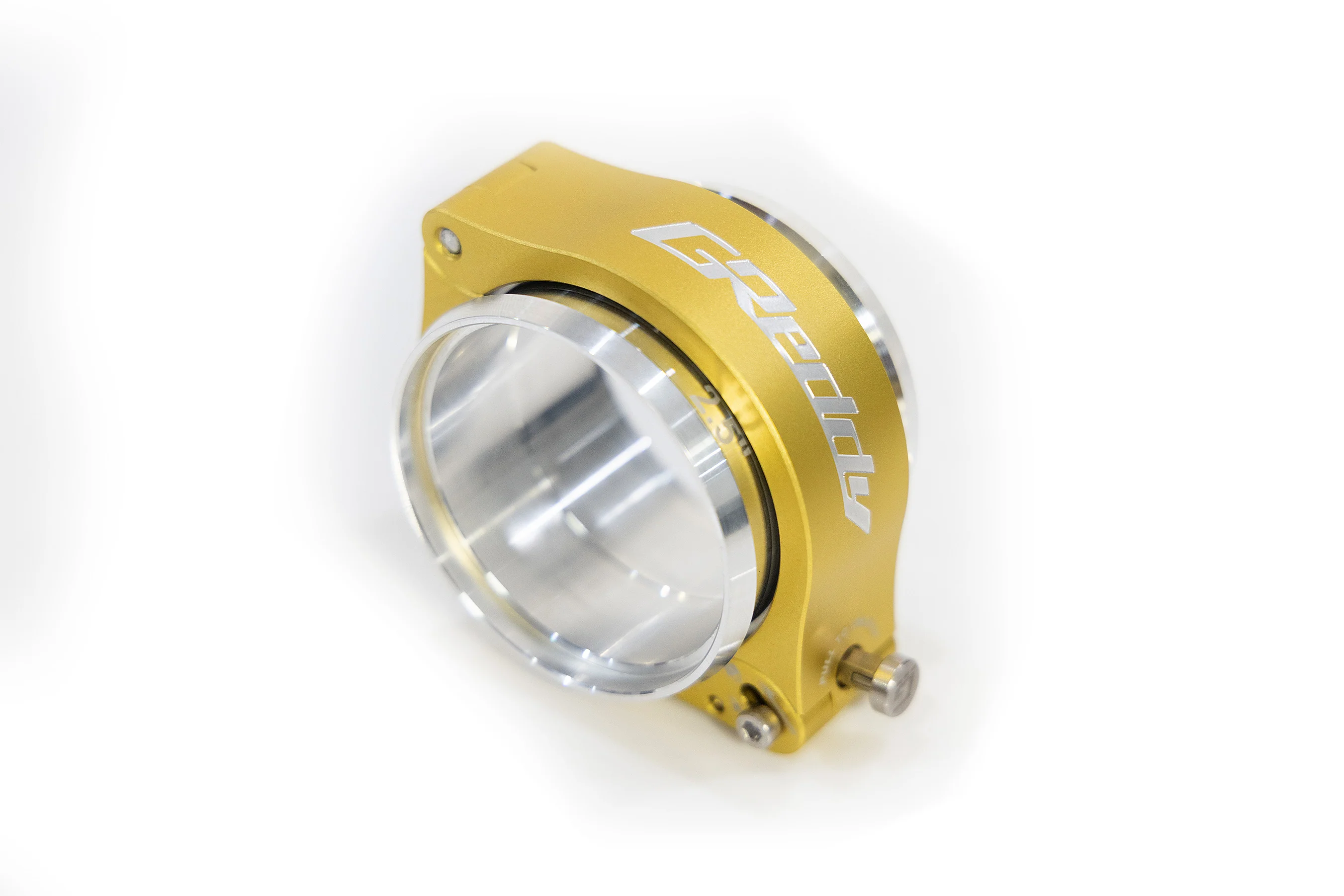 GREDDY 50mm BOOST TUBE CLAMP WITH WELD-ON RINGS (GOLD) - (22420200) - Image 4