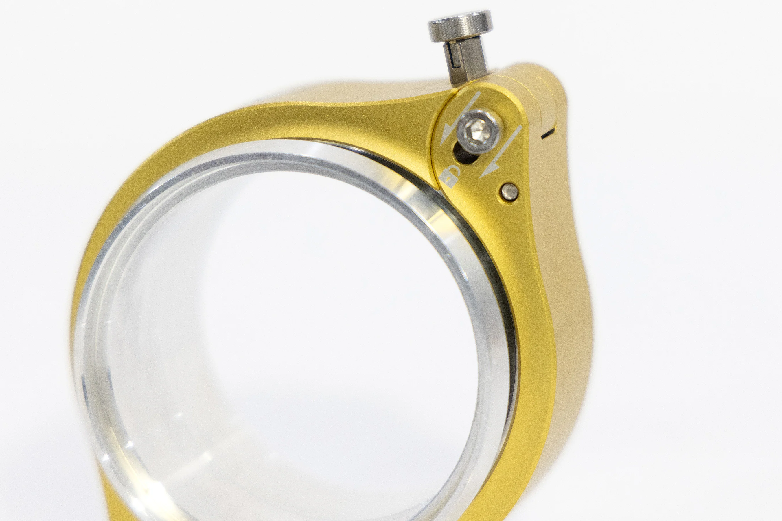 GREDDY 50mm BOOST TUBE CLAMP WITH WELD-ON RINGS (GOLD) - (22420200) - Image 5