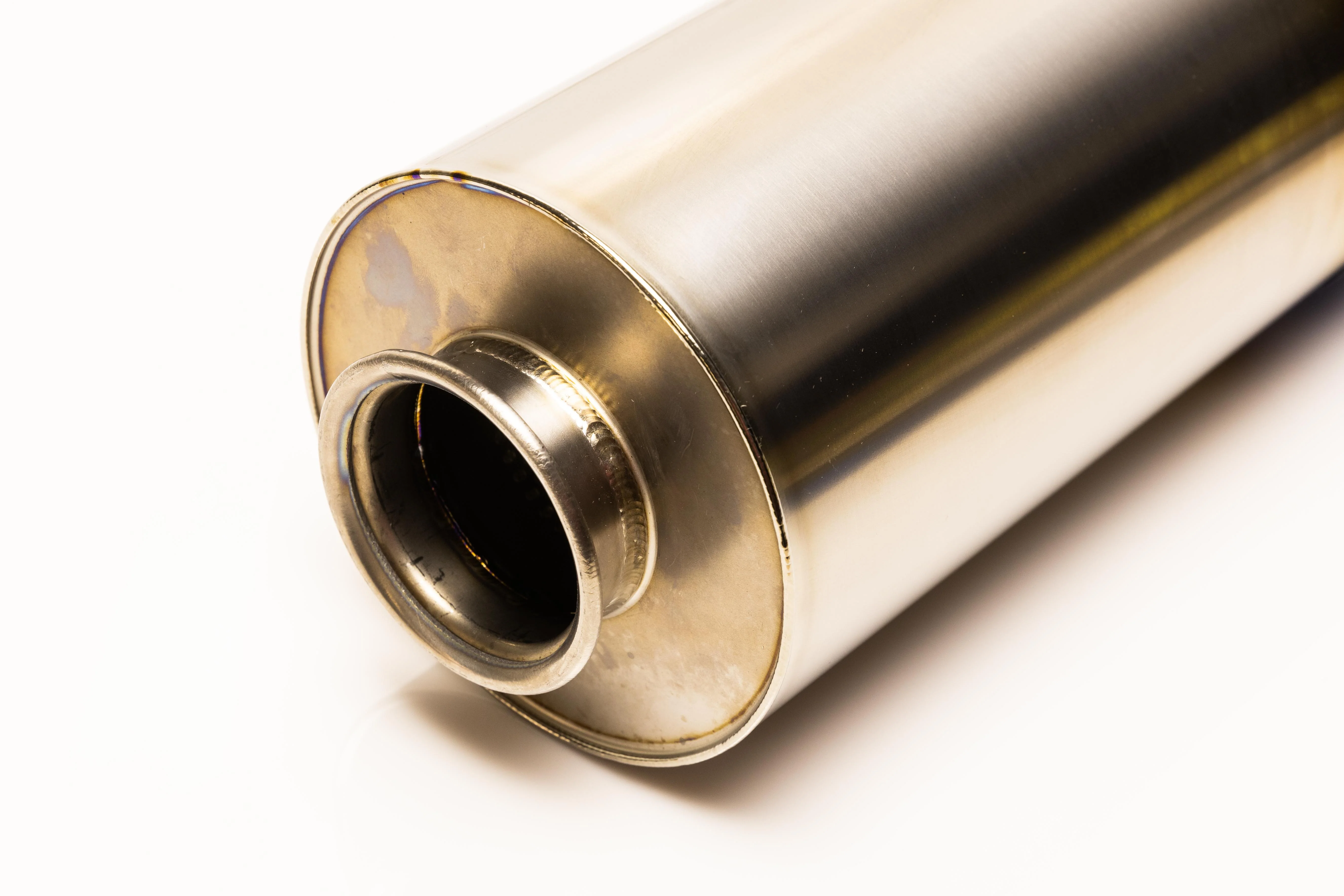 RS-TI UNIVERSAL ROUND MUFFLER 2.5"- 105MM TIP - (11002525) - Image 4