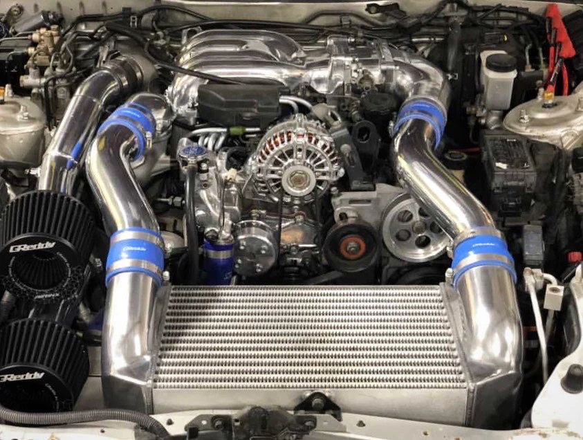 GREDDY V-MOUNT INTERCOOLER / RADIATOR KIT T-19 FD3S (M/C) Ver. 2 FULL KIT - (12040705 / 12040722) - Image 3