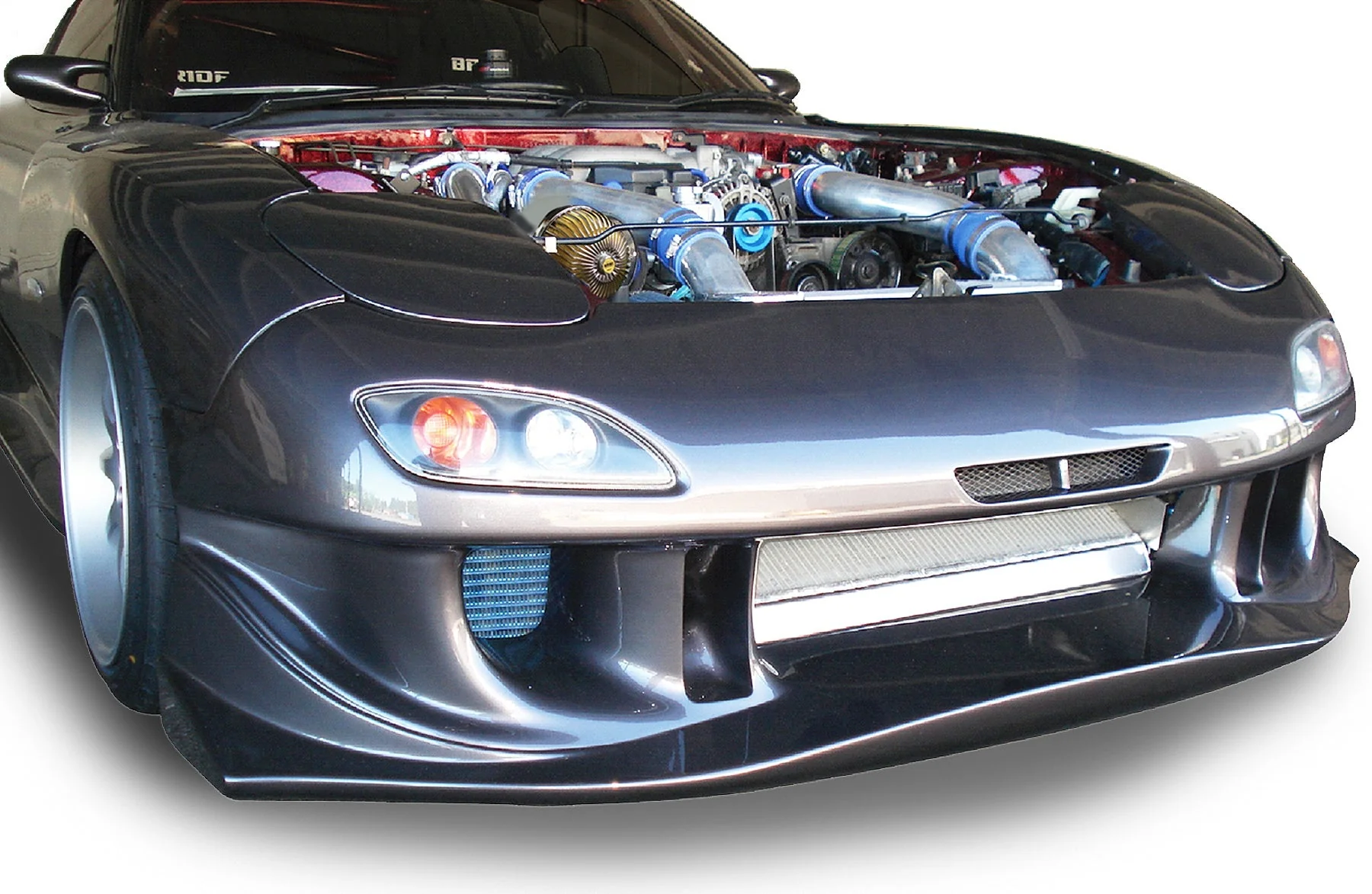 GREDDY V-MOUNT INTERCOOLER / RADIATOR KIT T-19 FD3S (M/C) Ver. 2 FULL KIT - (12040705 / 12040722) - Image 6